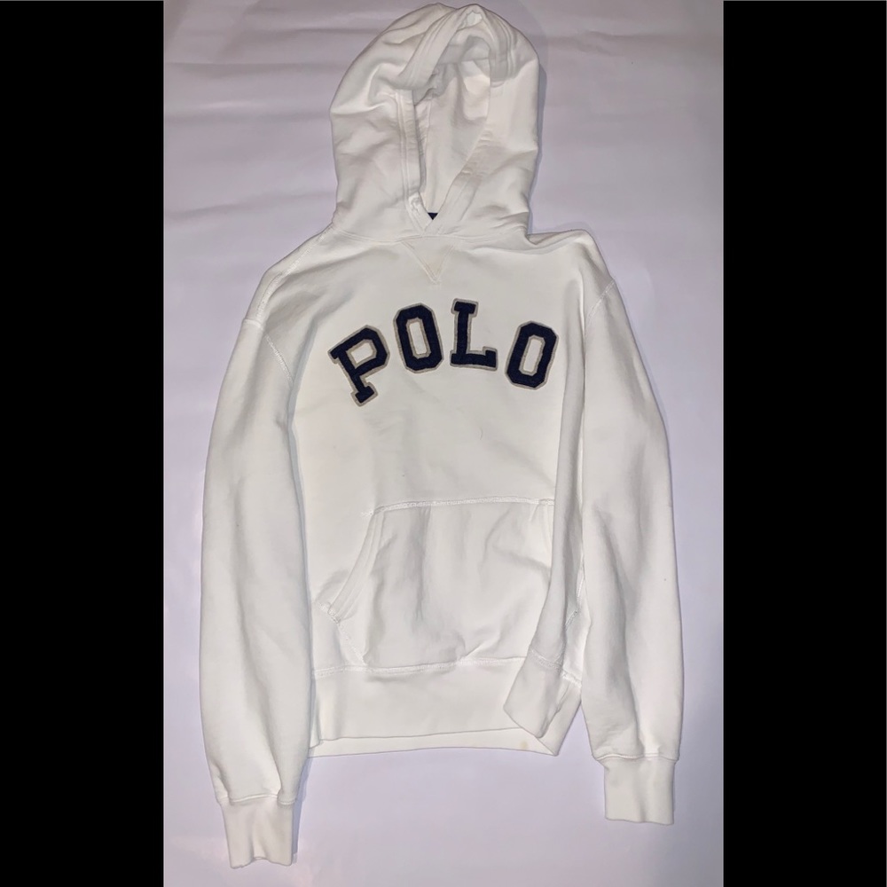 White Men’s Ralph Lauren Polo Hoodie